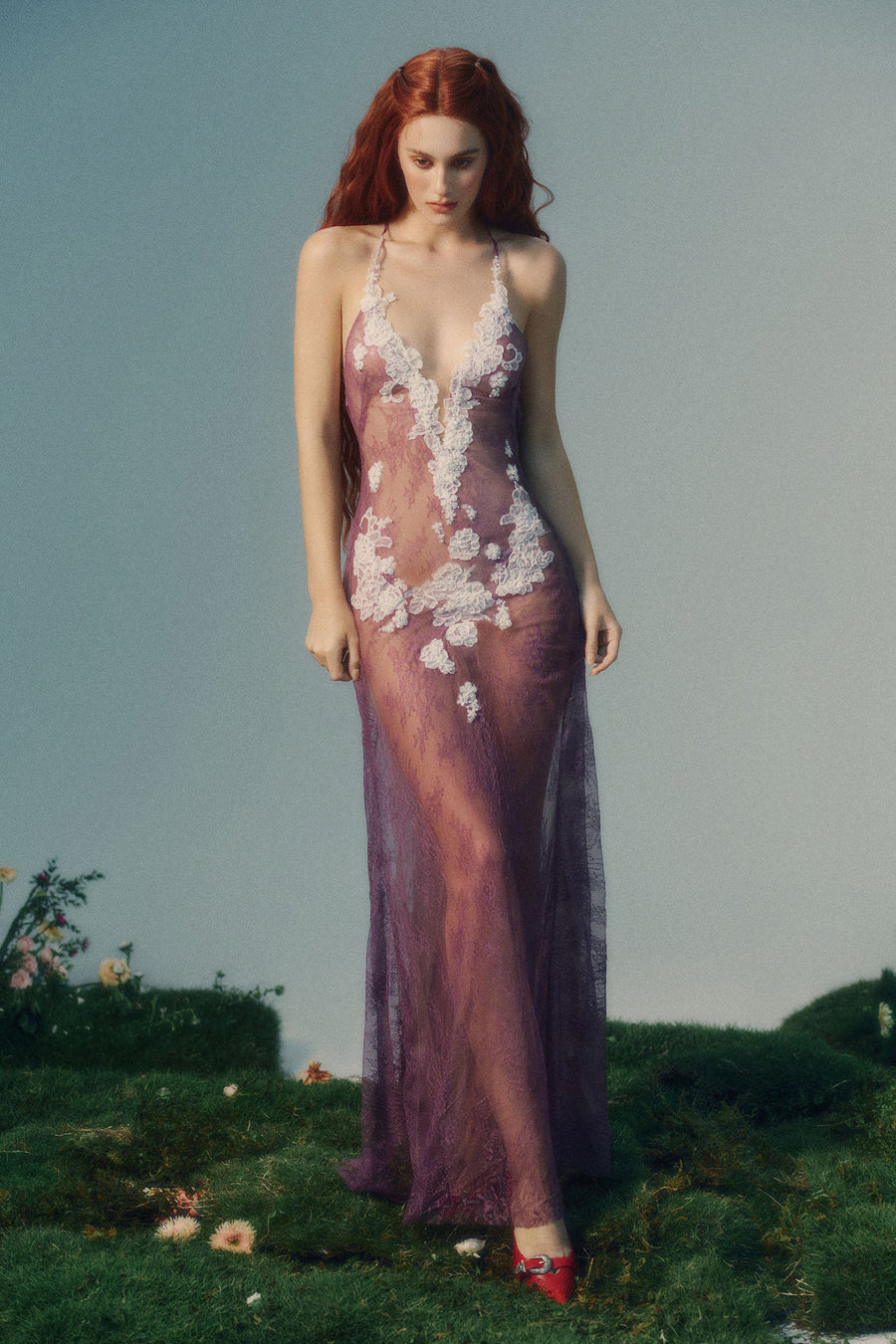 Antheia Applique Maxi Dress 1