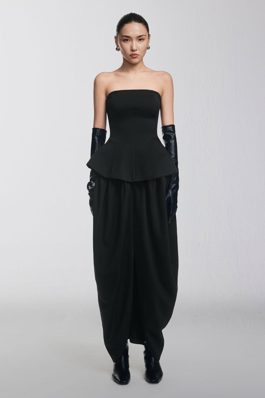 Aria Cocoon Draped Skirt 7