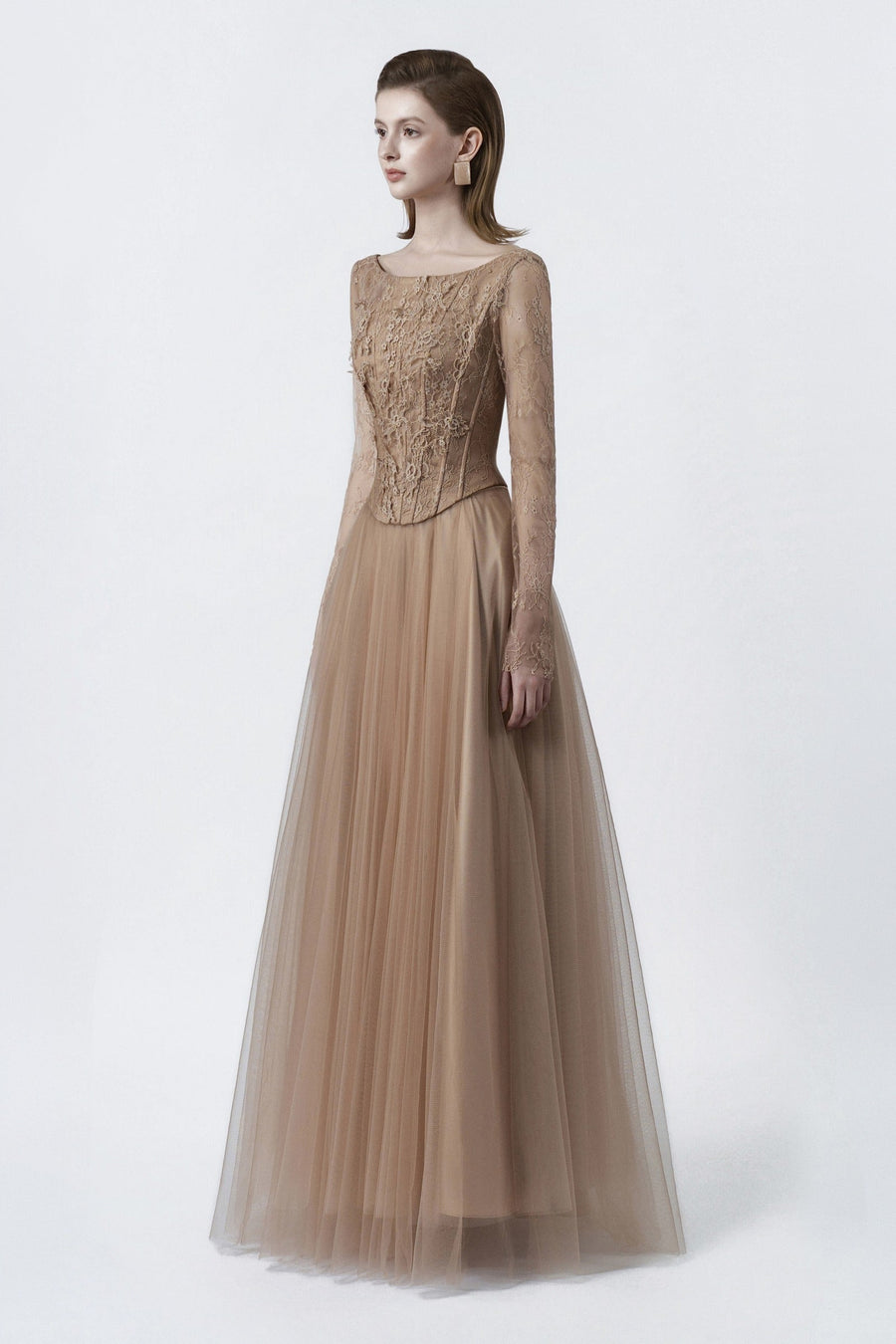 Augusta Boat Neck Maxi Dress 2