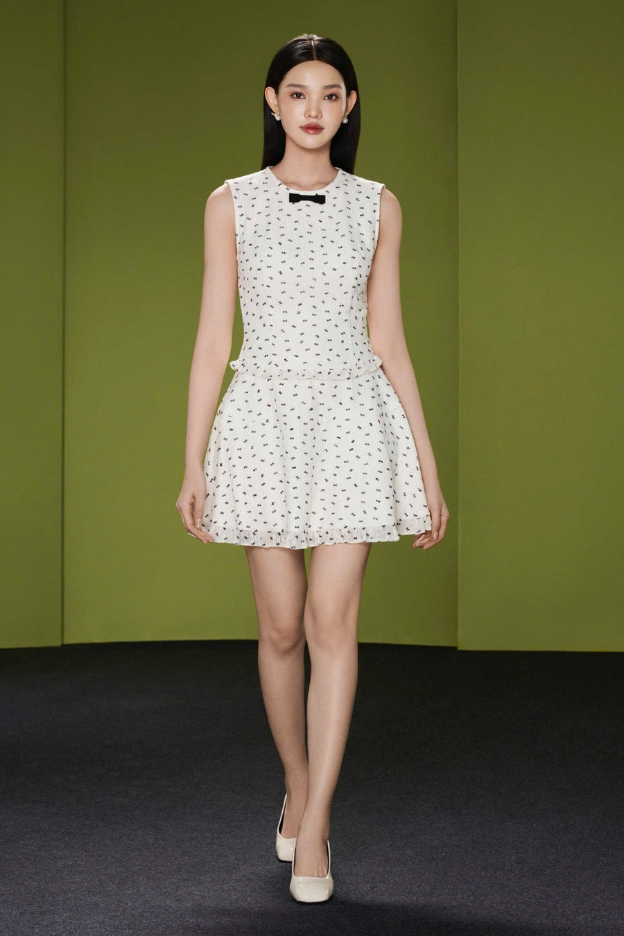 Aureline Ruffle Mini Dress 1