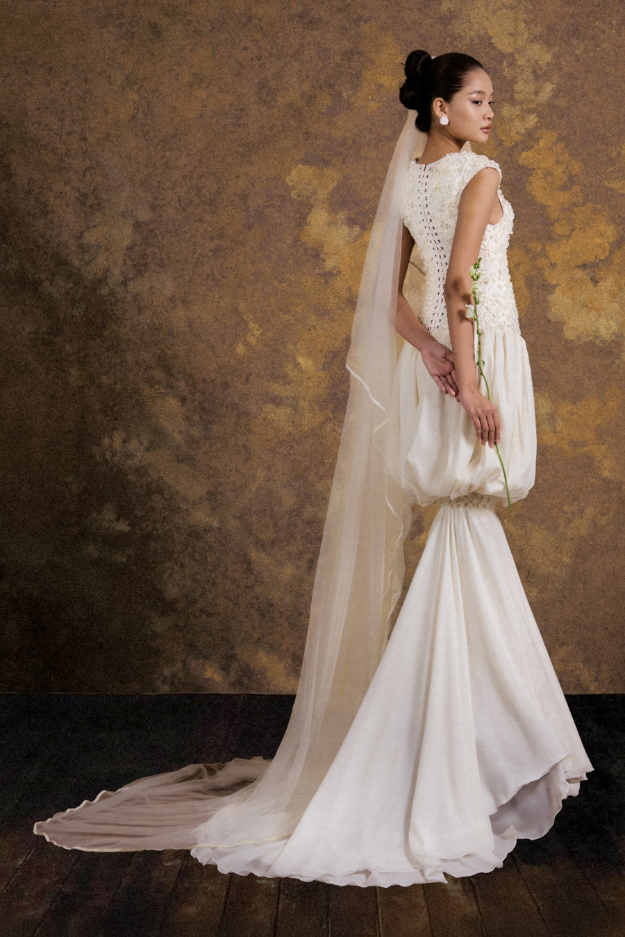 Passionate Night Applique Maxi Dress 5