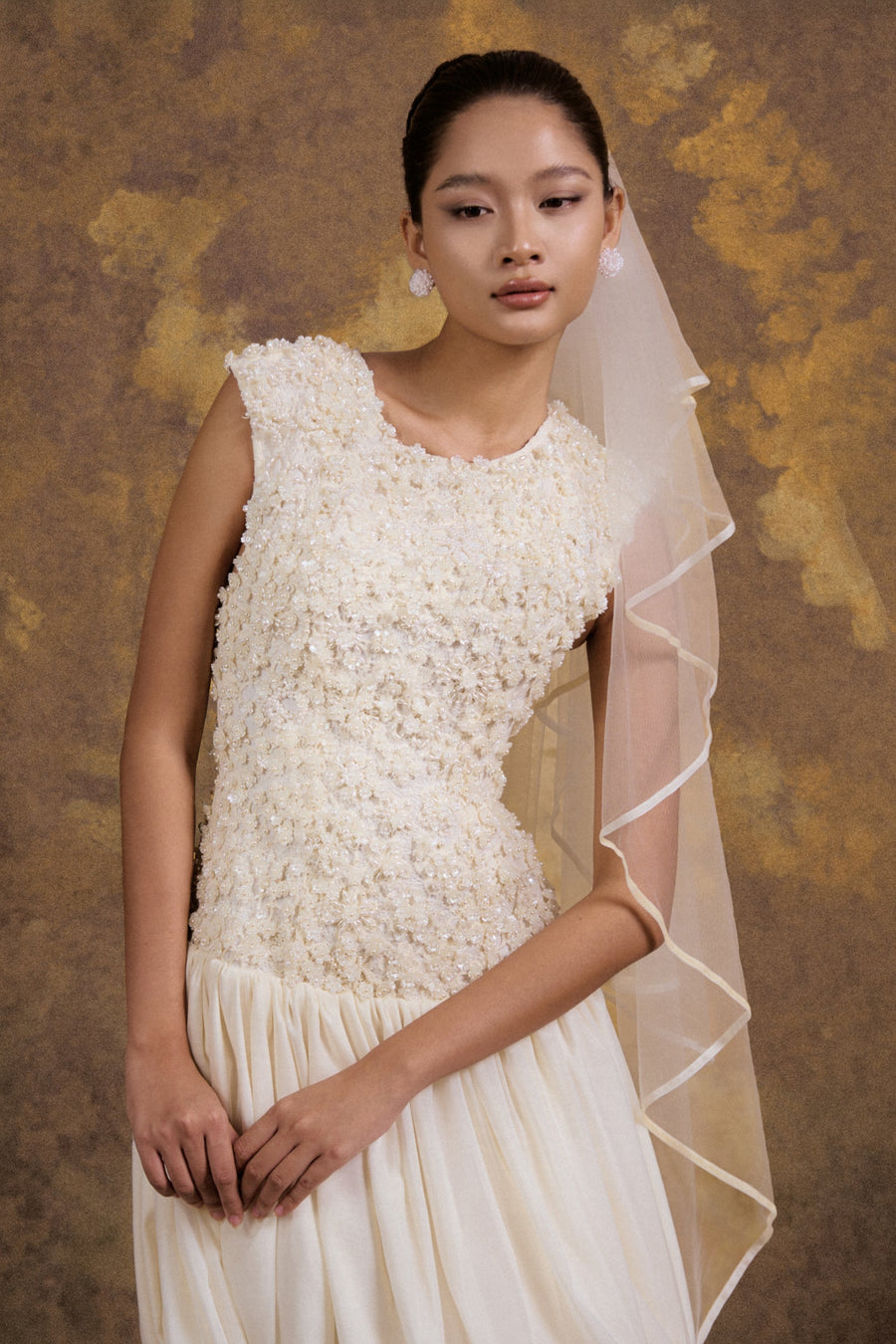 Passionate Night Applique Maxi Dress 2