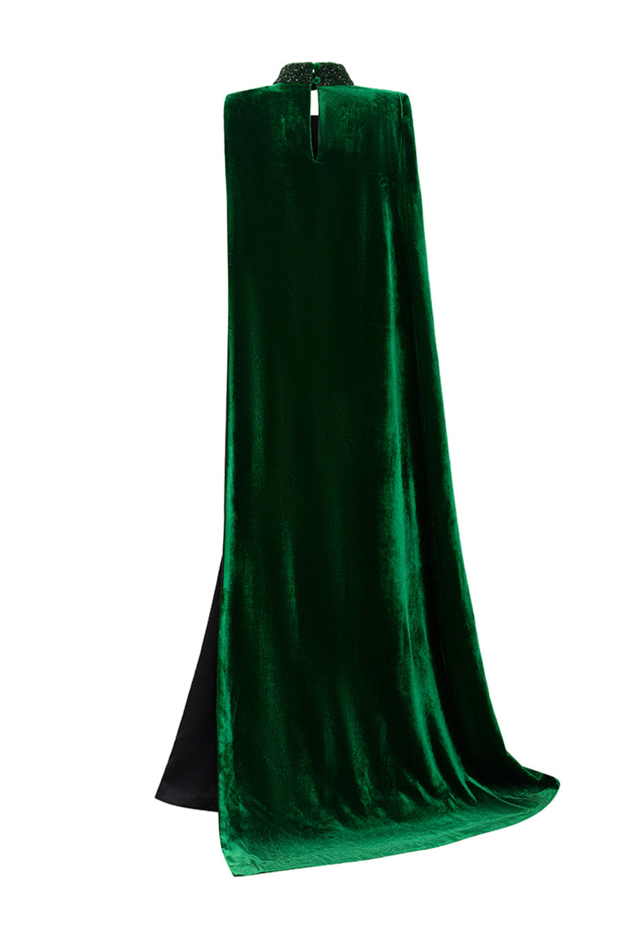 Nylah Mermaid Asymmetric Shoulder Velvet Floor Length Set 10