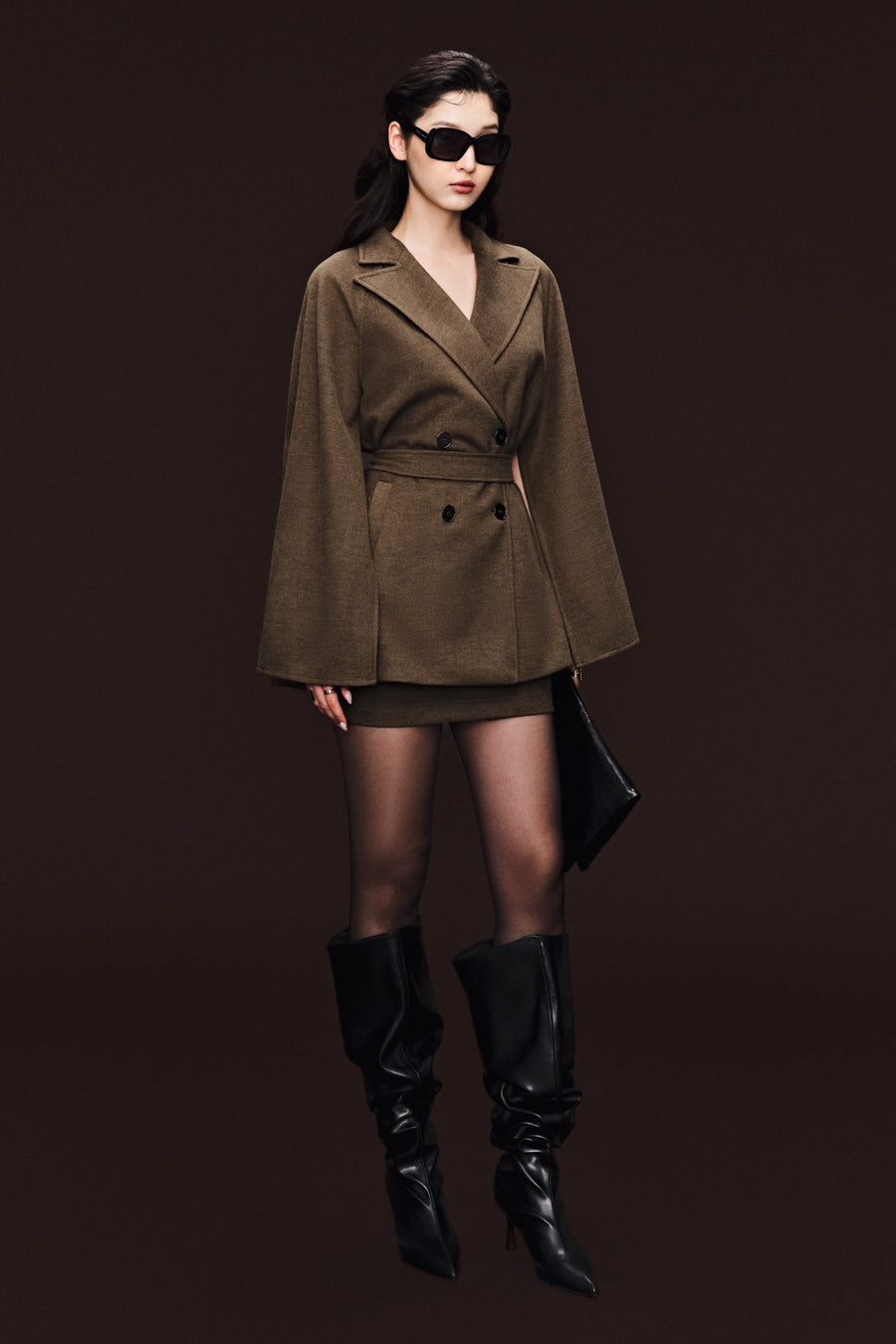 Eleanor Cape Sleeve Blazer 3