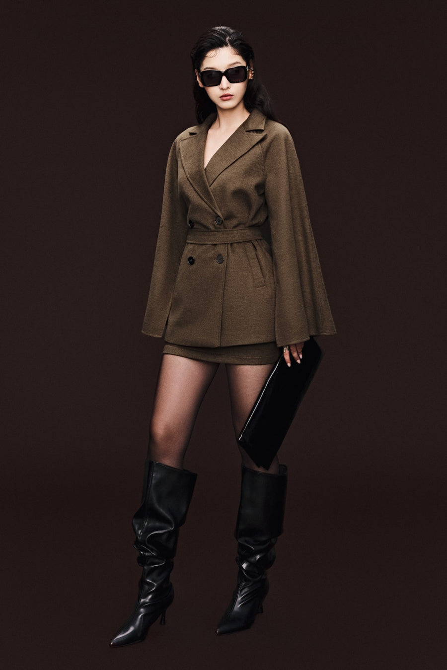 Eleanor Cape Sleeve Blazer 4