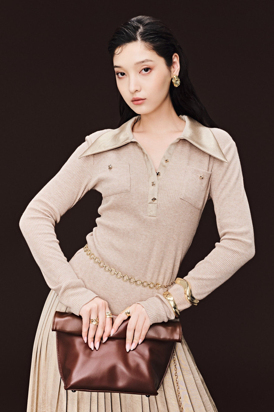Celine Pleated Skirt 6