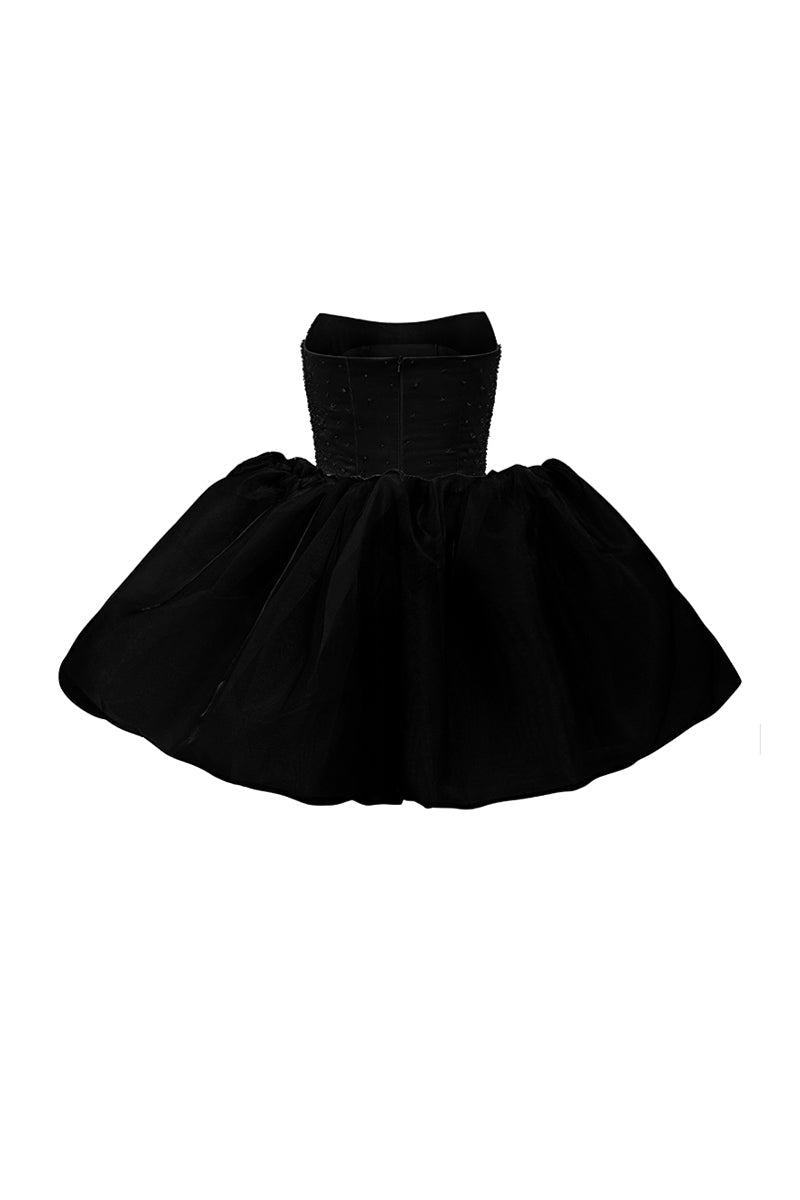 Cadence A-line Cape Sleeve Mini Dress 18