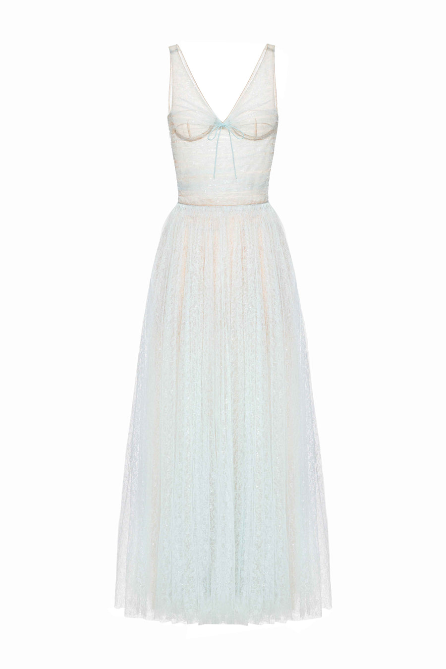Selene V-Neck Sequin Maxi Dress