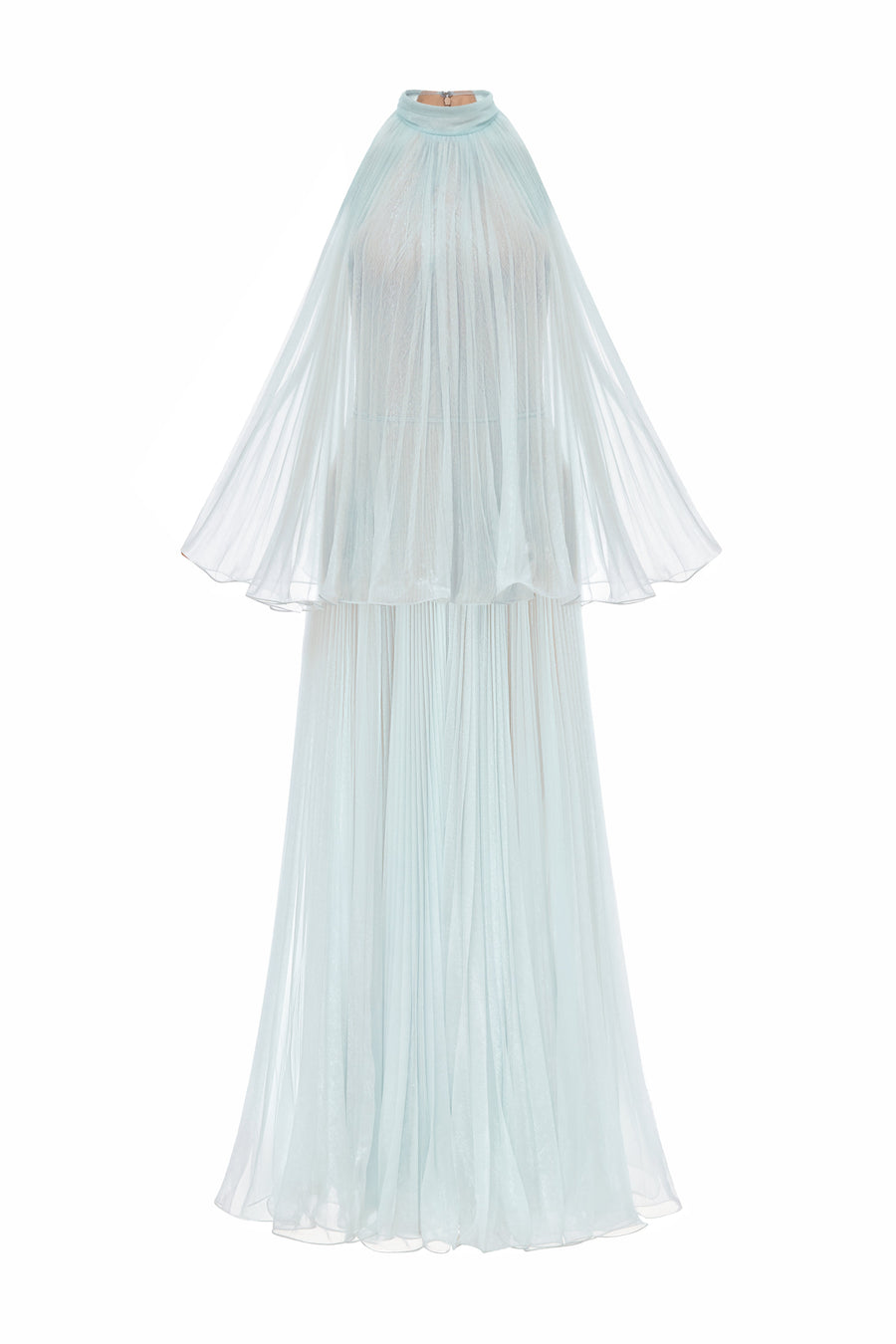 Margaux Halter Polyester Maxi Dress 5