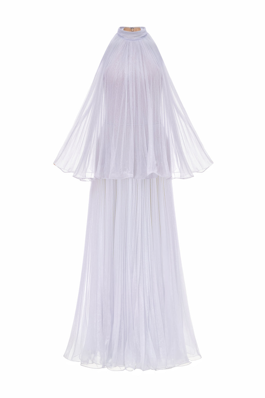 Margaux Halter Polyester Maxi Dress 13