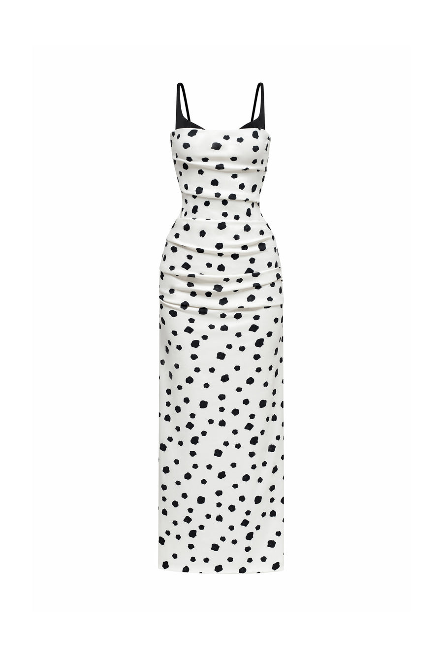 Ophelia Bodycon Draped Midi Dress 1