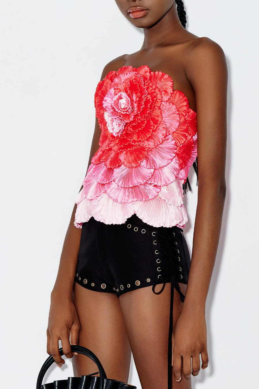 Cactus Straight Tie String Chiffon Extra Short Length Shorts Shorts DAS LA VIE