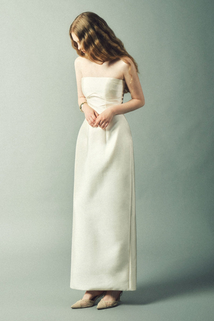 Ilay Straight Across Maxi Dress 4