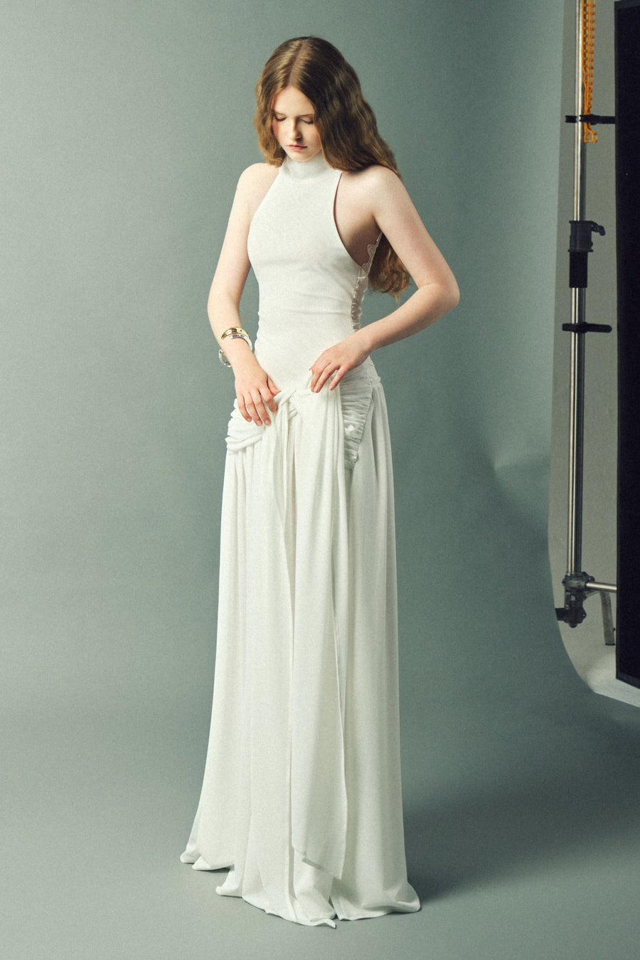 Lanei Draped Maxi Dress 5
