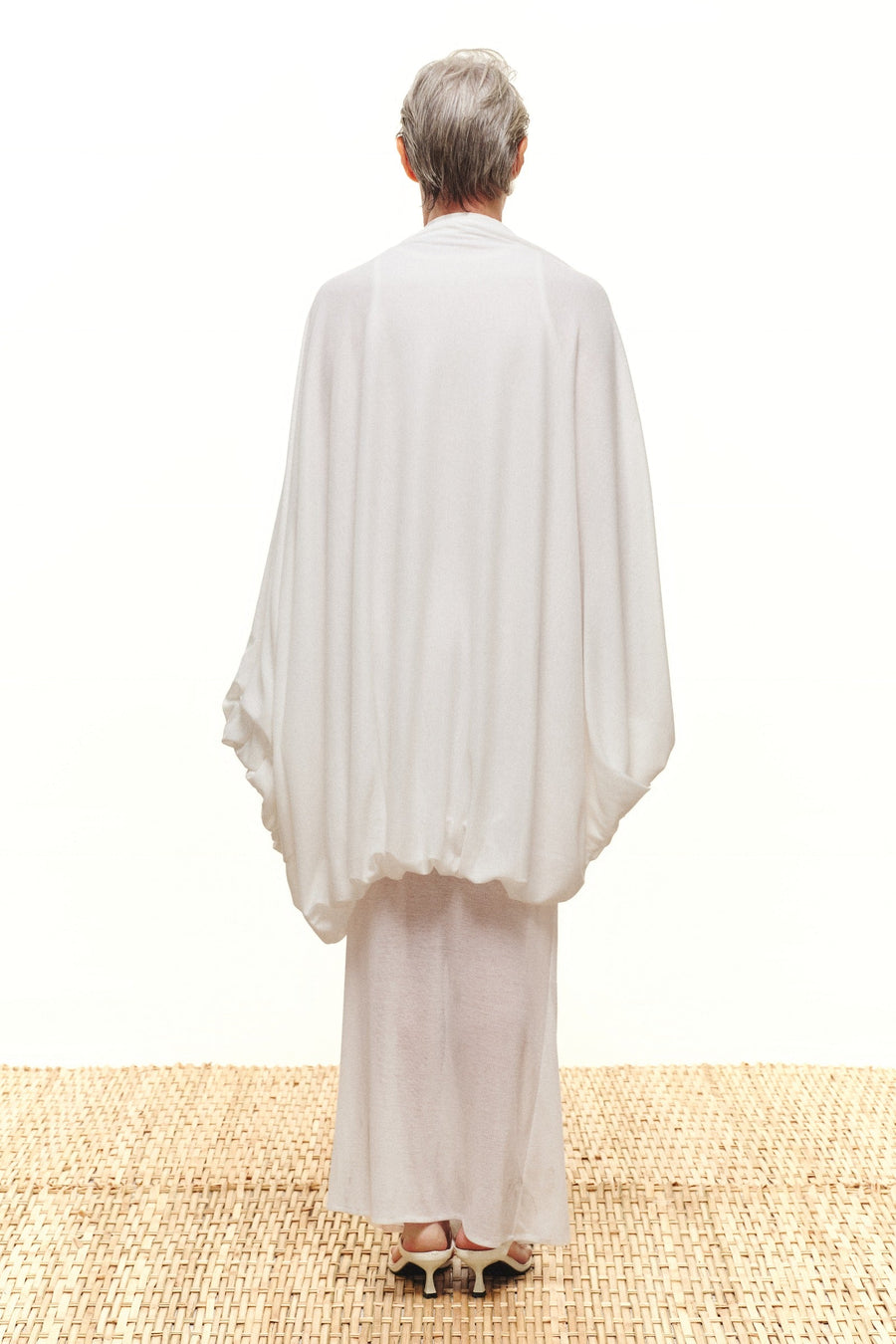 Aurelin Batwing Sleeve Coat 6