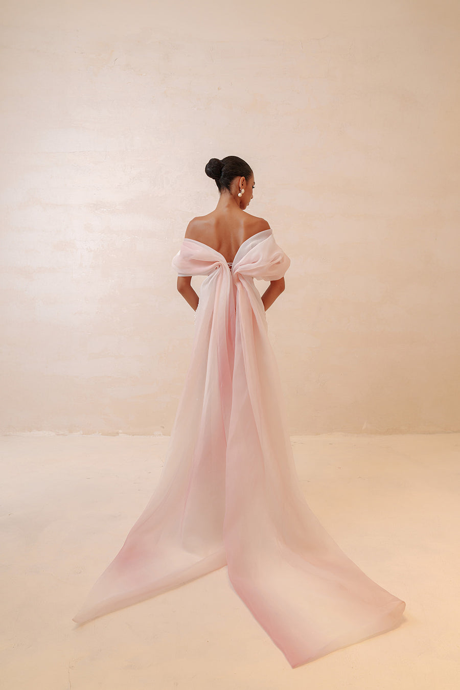 Champagne Sequin V-Neck Mermaid Gown - Gold Beaded Formal Prom & Gala Dress Evening Gowns RESSALINA