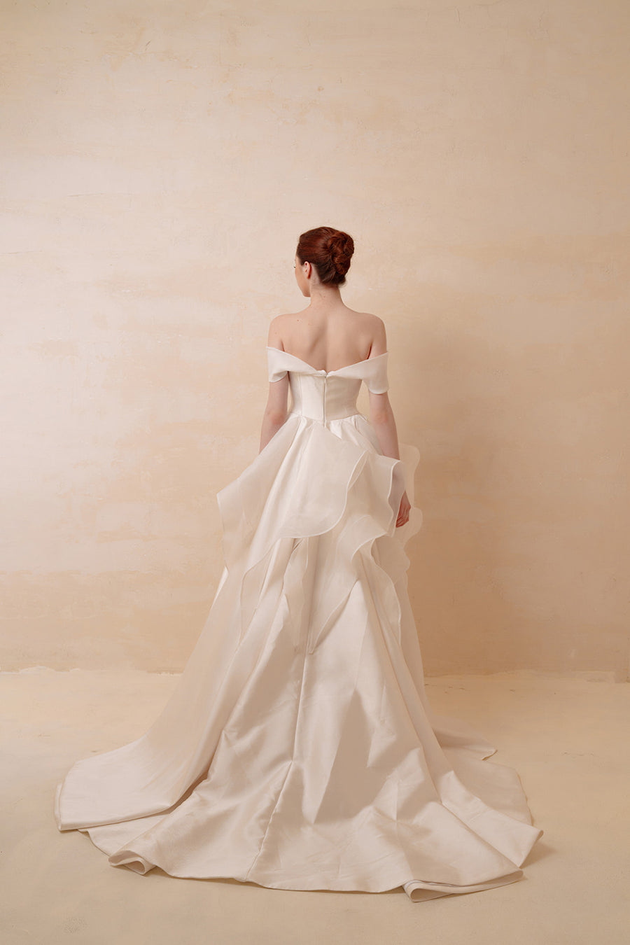 Architectural Bow Mermaid Wedding Dress - ressalina| Best for Hourglass Brides Designer Bridal Gowns ressalina2