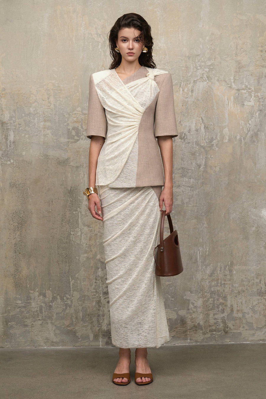 Dahlia Draped Skirt 1