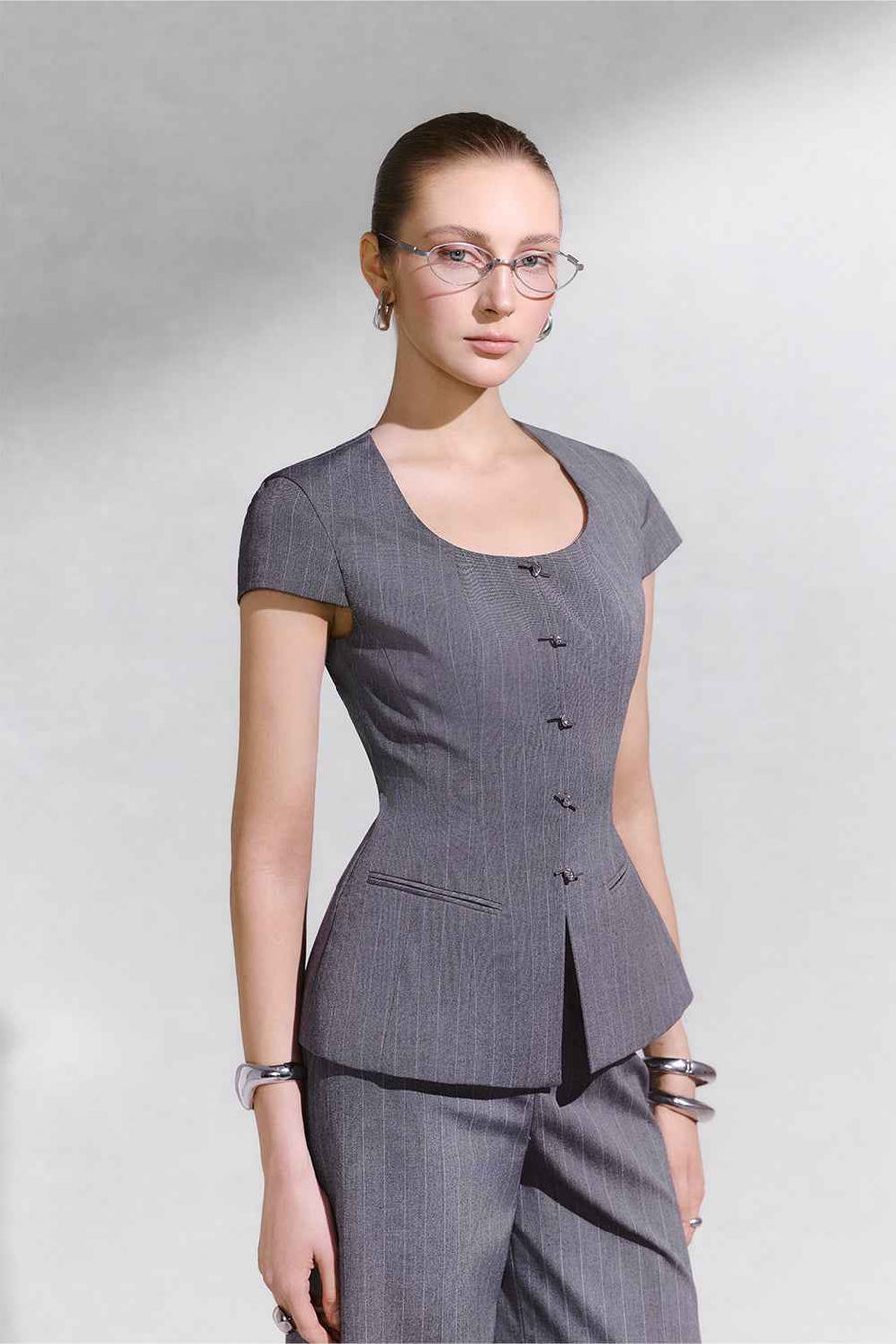 Divine Peplum Top