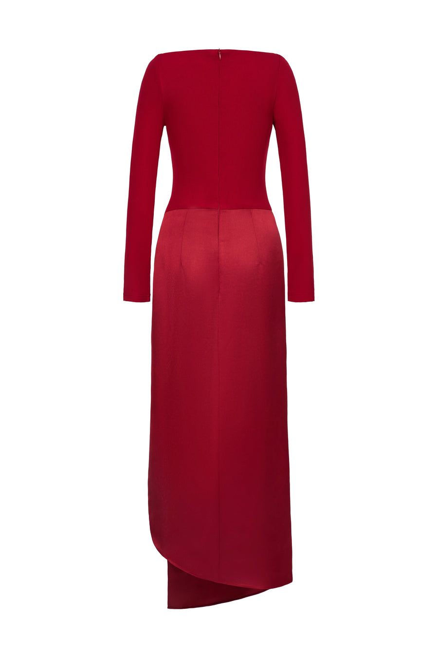 Scarlett Asymmetric Draped Jersey Maxi Dress 5