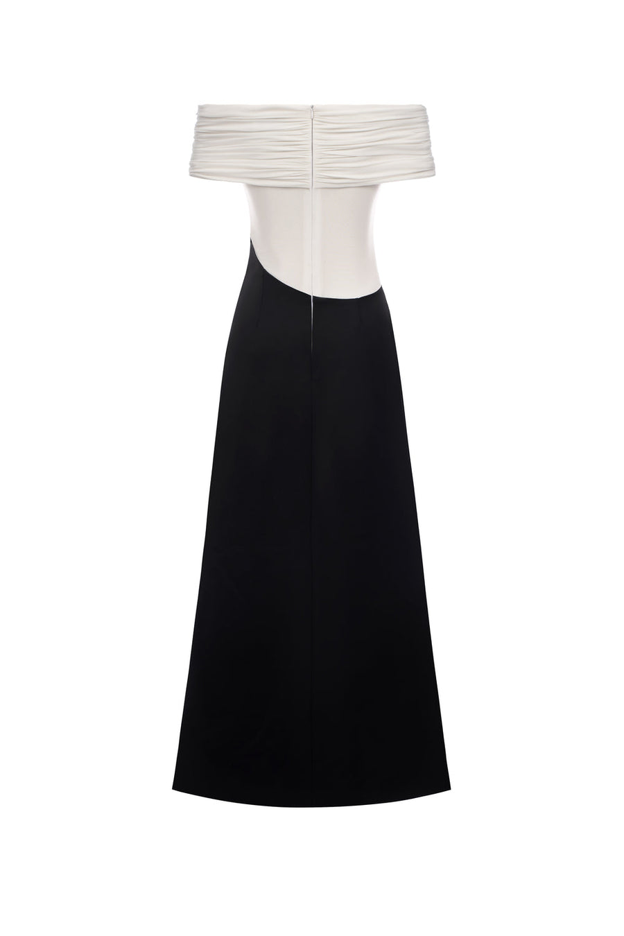 Silvera Off-Shoulder Gathering Maxi Dress 3