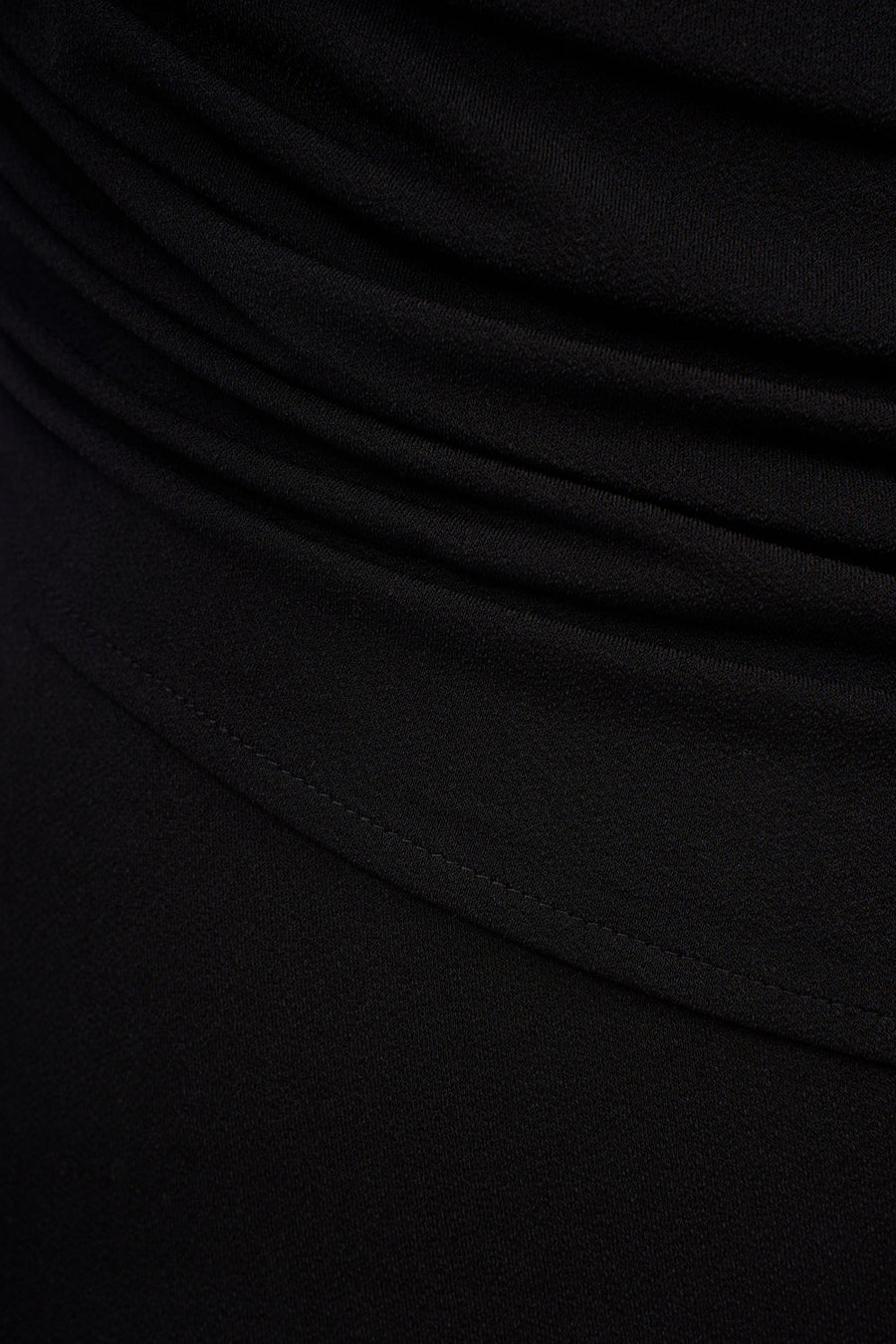 Enya Asymmetric Neck Gathering Top 6