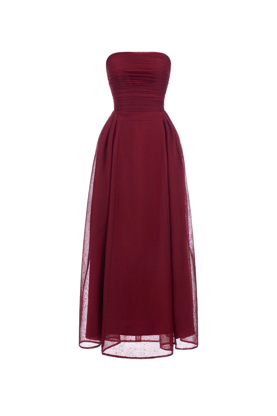 Willow Straight Across Draped Maxi Dress 9