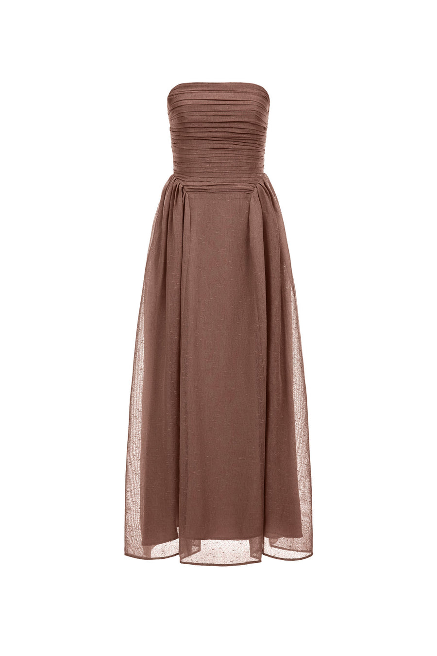 Willow Straight Across Draped Maxi Dress 13