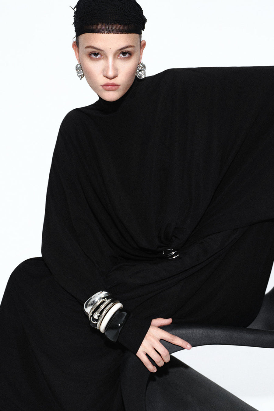 Elisha Draped Maxi Dress 2