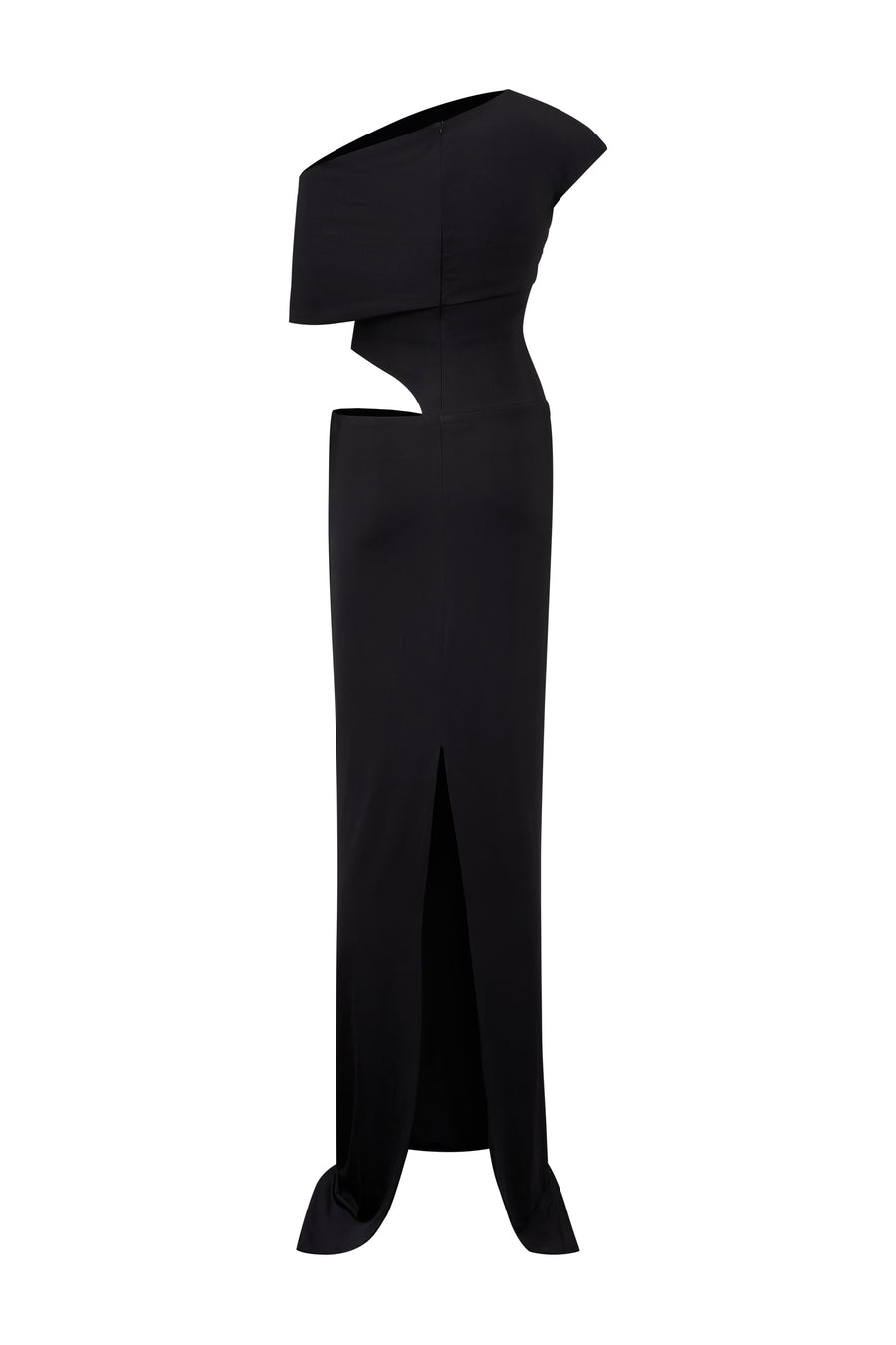 Eclipse Asymmetric Neck Maxi Dress 2