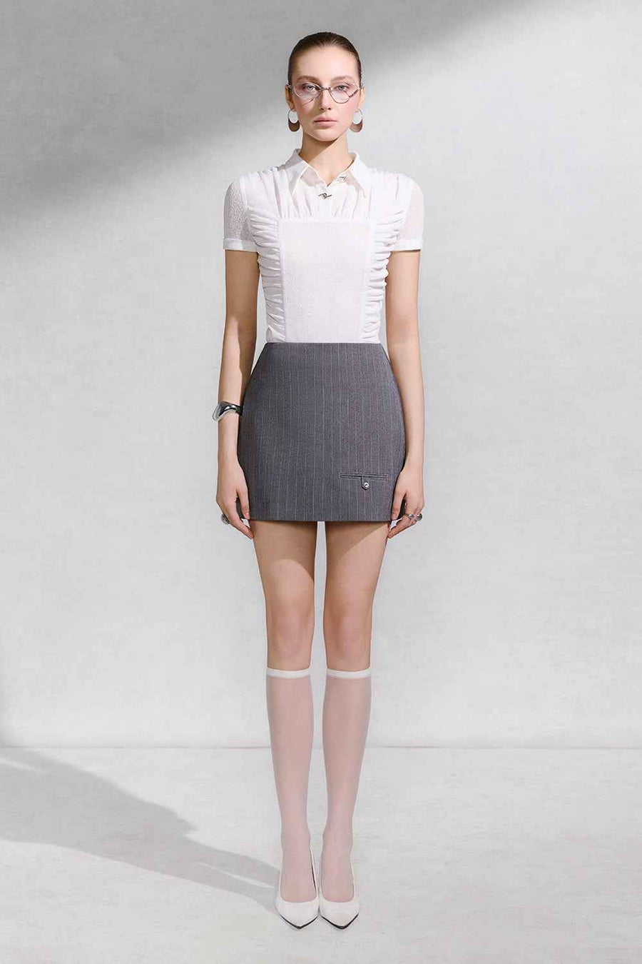 Elyss A-line Skirt