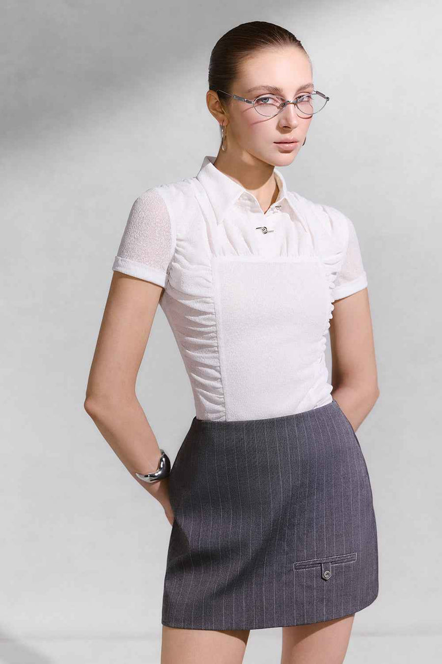 Elyss Ruched Top