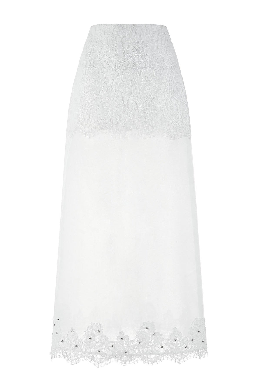 Ethereal Rhinestone Skirt 1