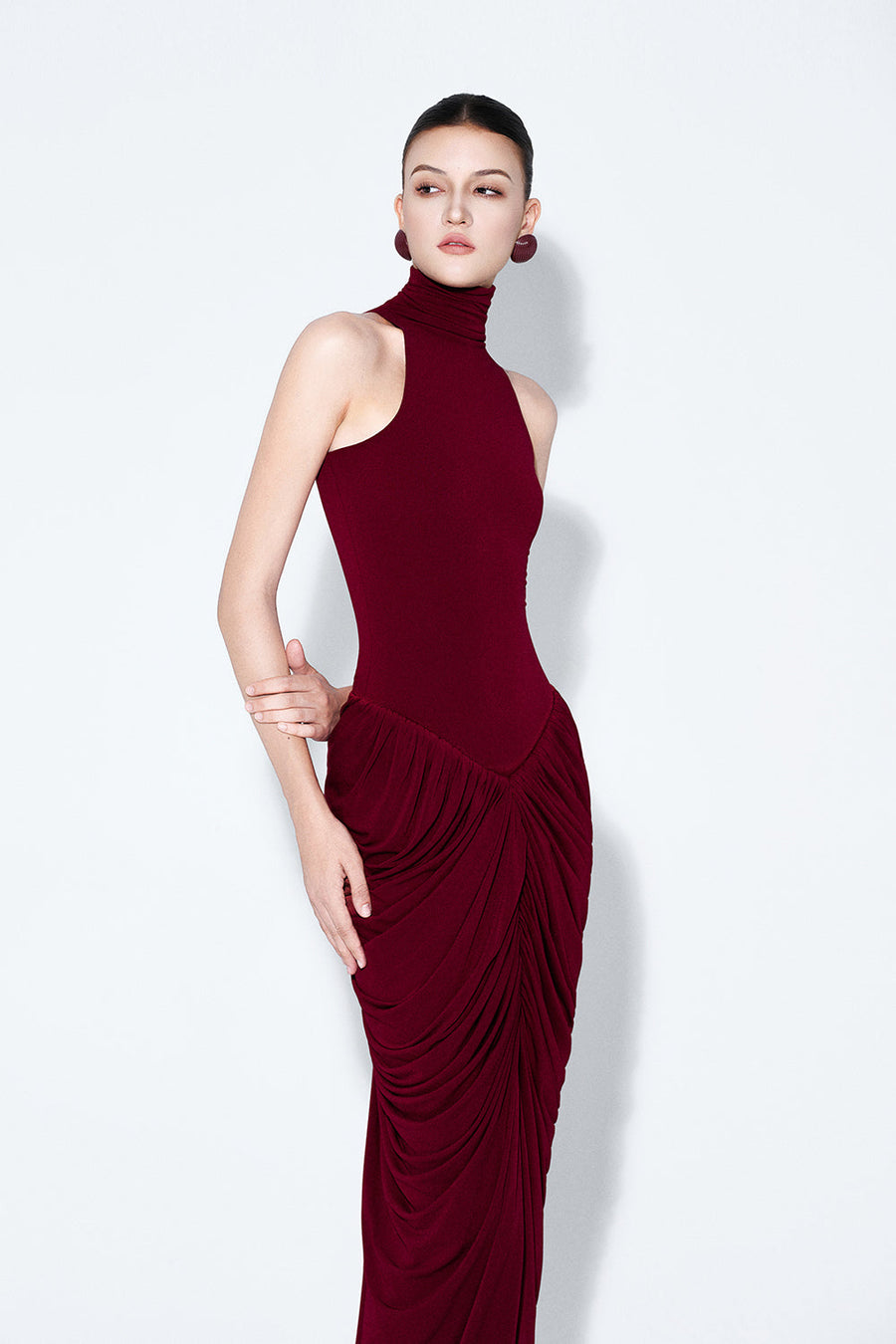 Felicia High Neck Maxi Dress 3