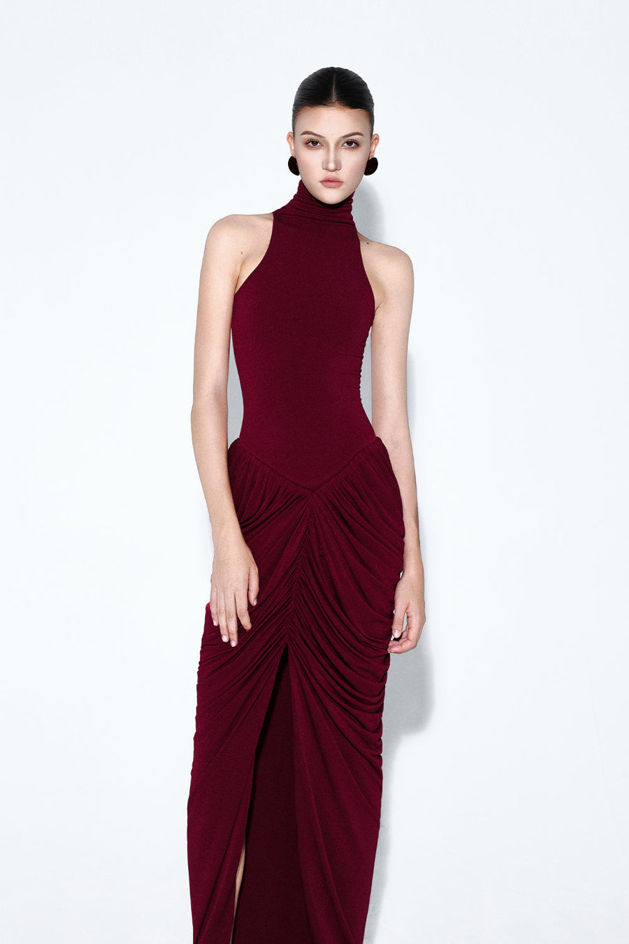 Felicia High Neck Maxi Dress 2