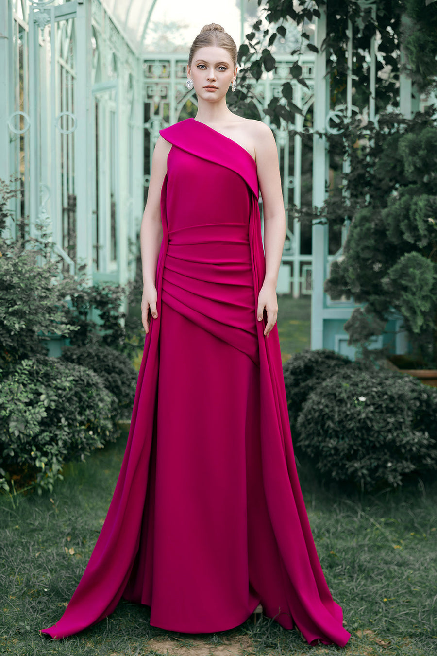 Fae One Shoulder Maxi Dress 2