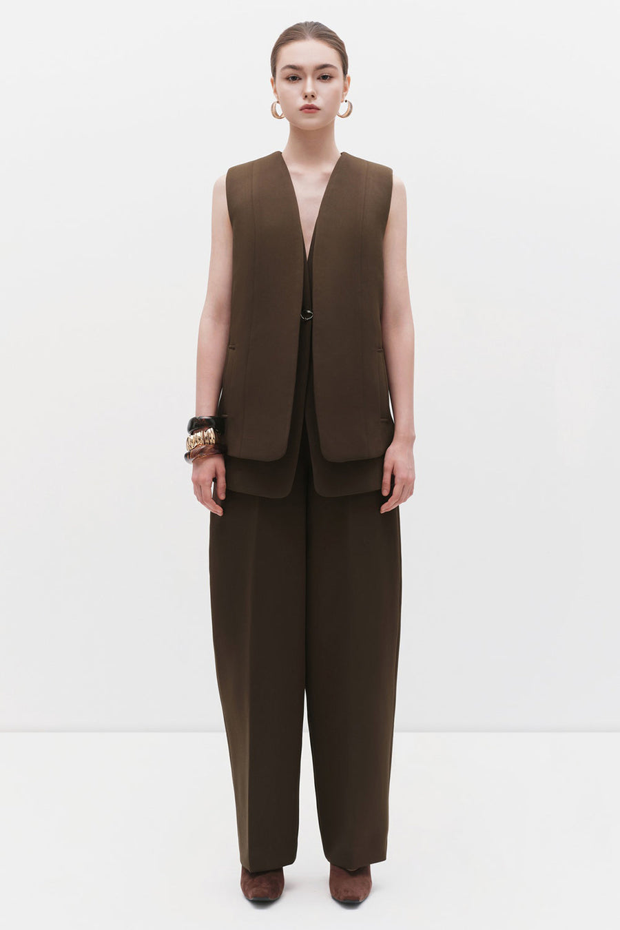 Farah Straight Twill Pants 3