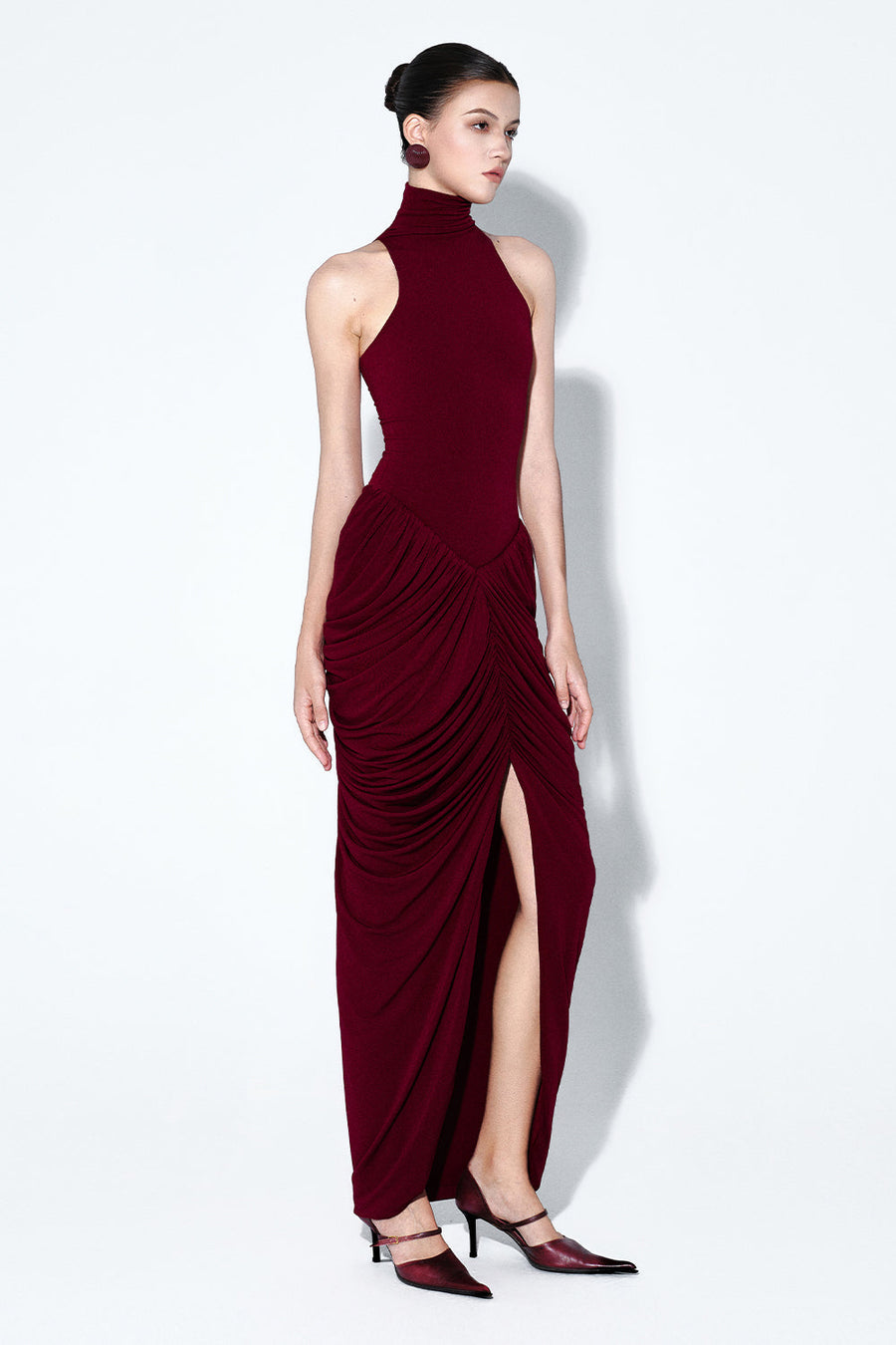 Felicia High Neck Maxi Dress 1