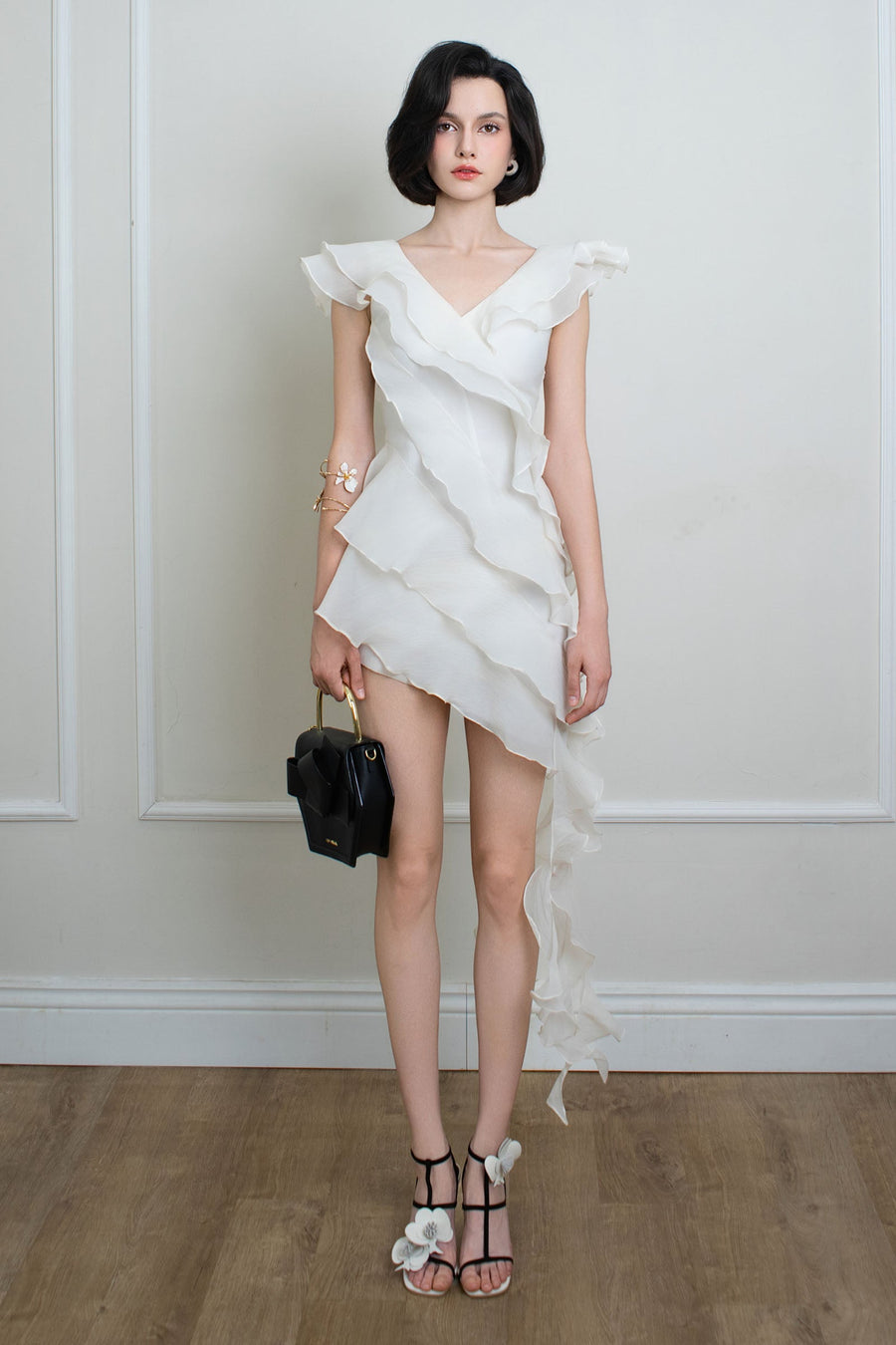 Florette Ruffle Mini Dress 1
