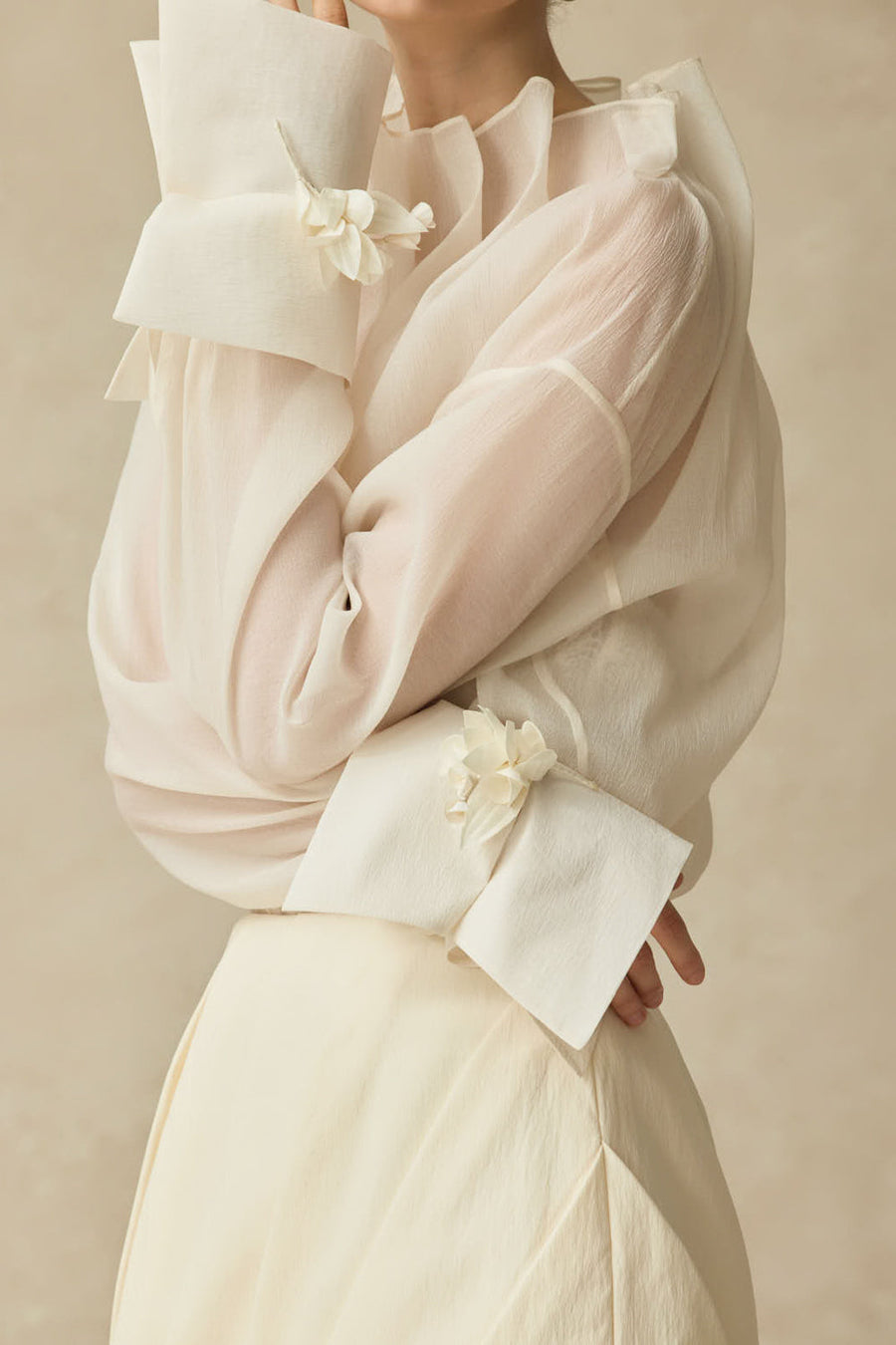 Freya A-line Draped Skirt 4