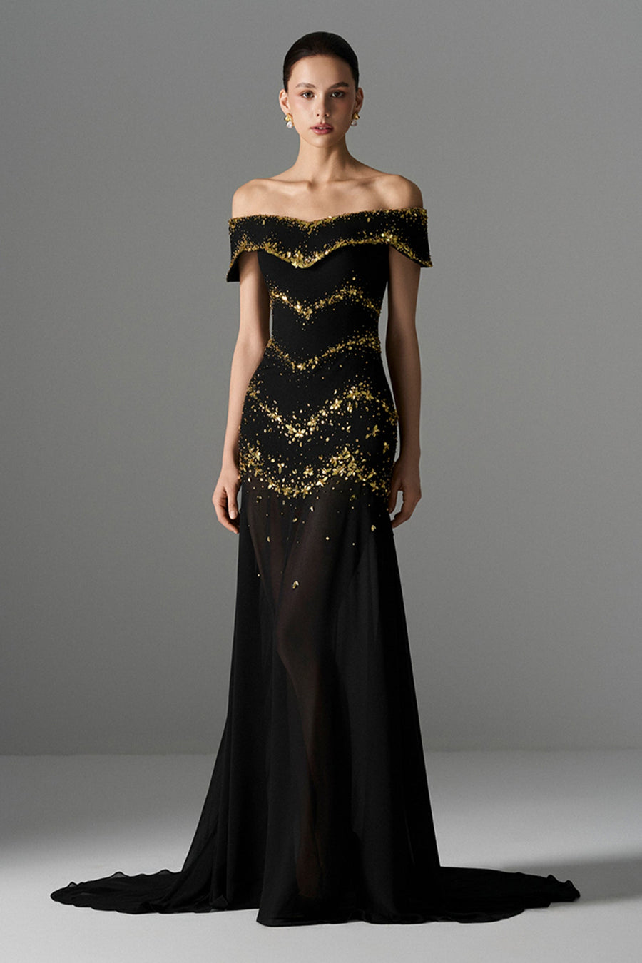 Galaxy Sequin Maxi Dress 2