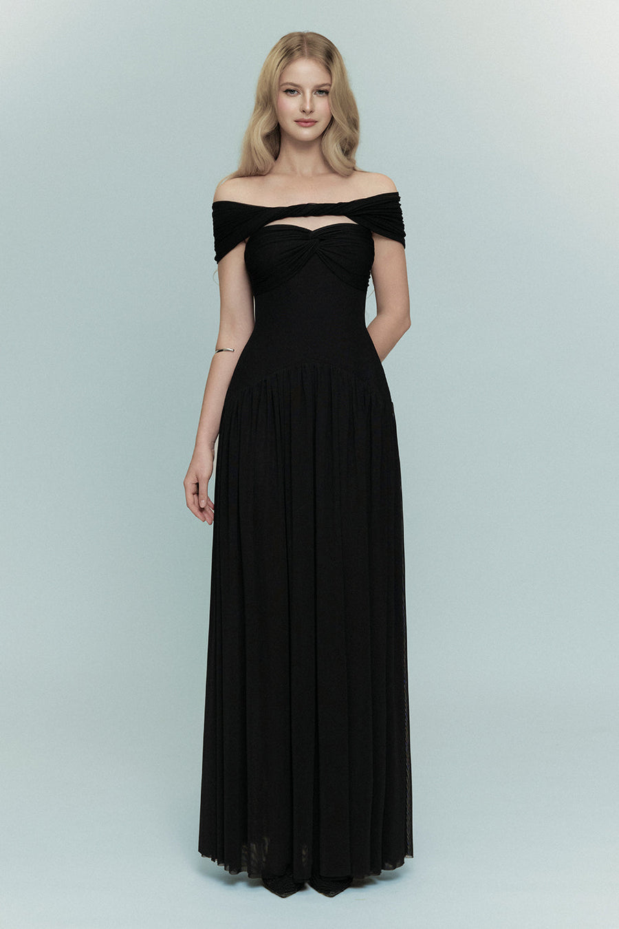 Gracie Off-Shoulder Maxi Dress 1