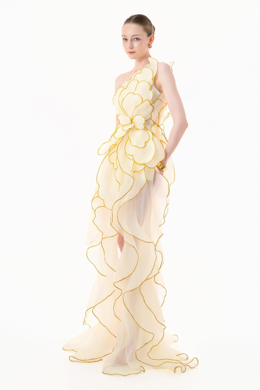 Liora One Shoulder Maxi Dress 2