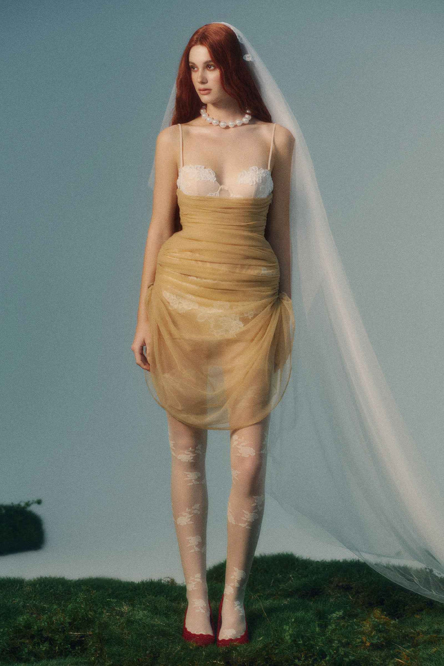 Hymenaea Draped Mini Dress