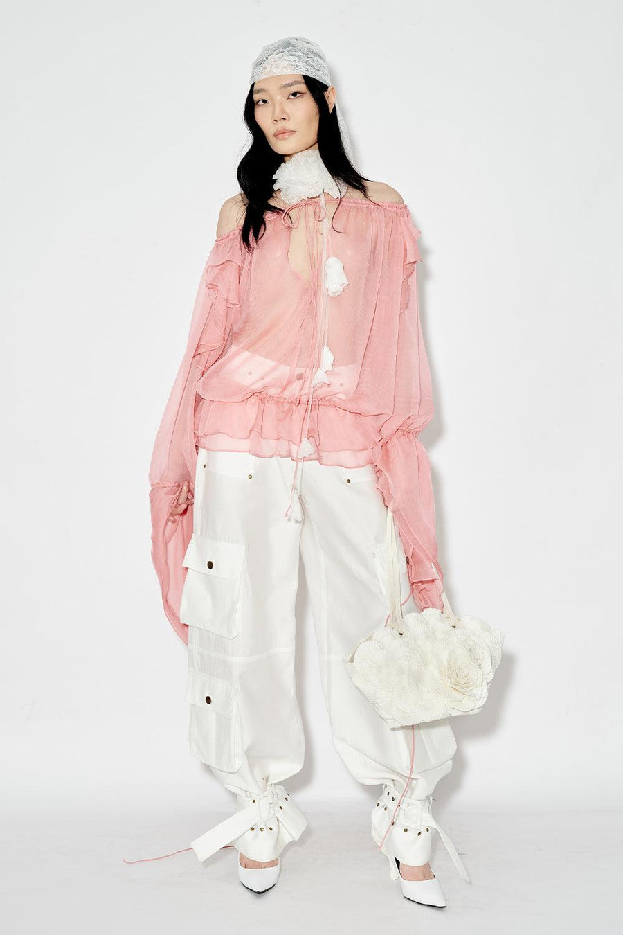 Bailey Lace Scarf Scarf DAS LA VIE