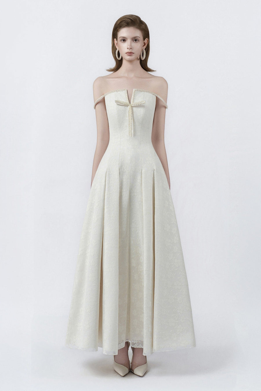 Ingrid Off-Shoulder Maxi Dress 2