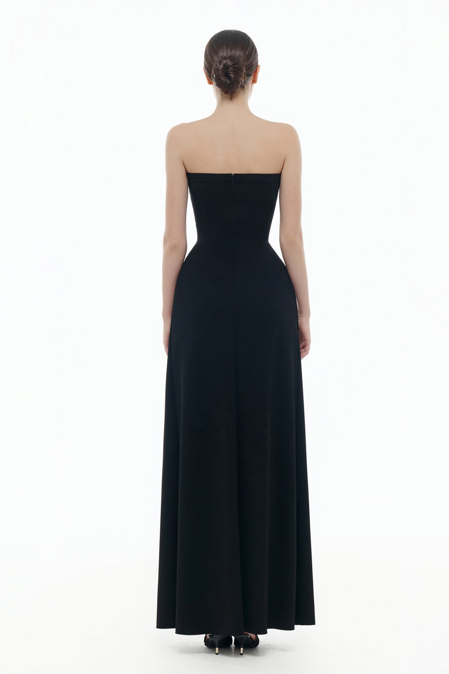 Isabelle Sweetheart Draped Maxi Dress 5