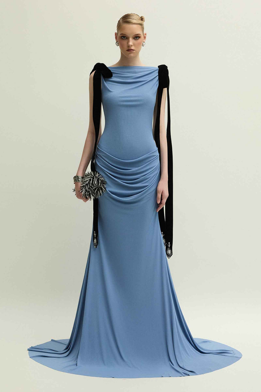 Islington Mermaid Ribbon Maxi Dress
