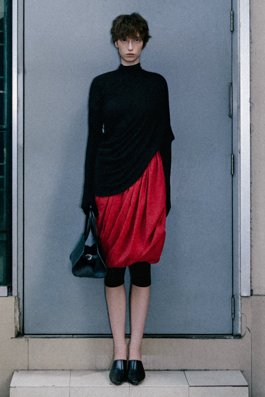Karen Asymmetric Sleeve Top 2