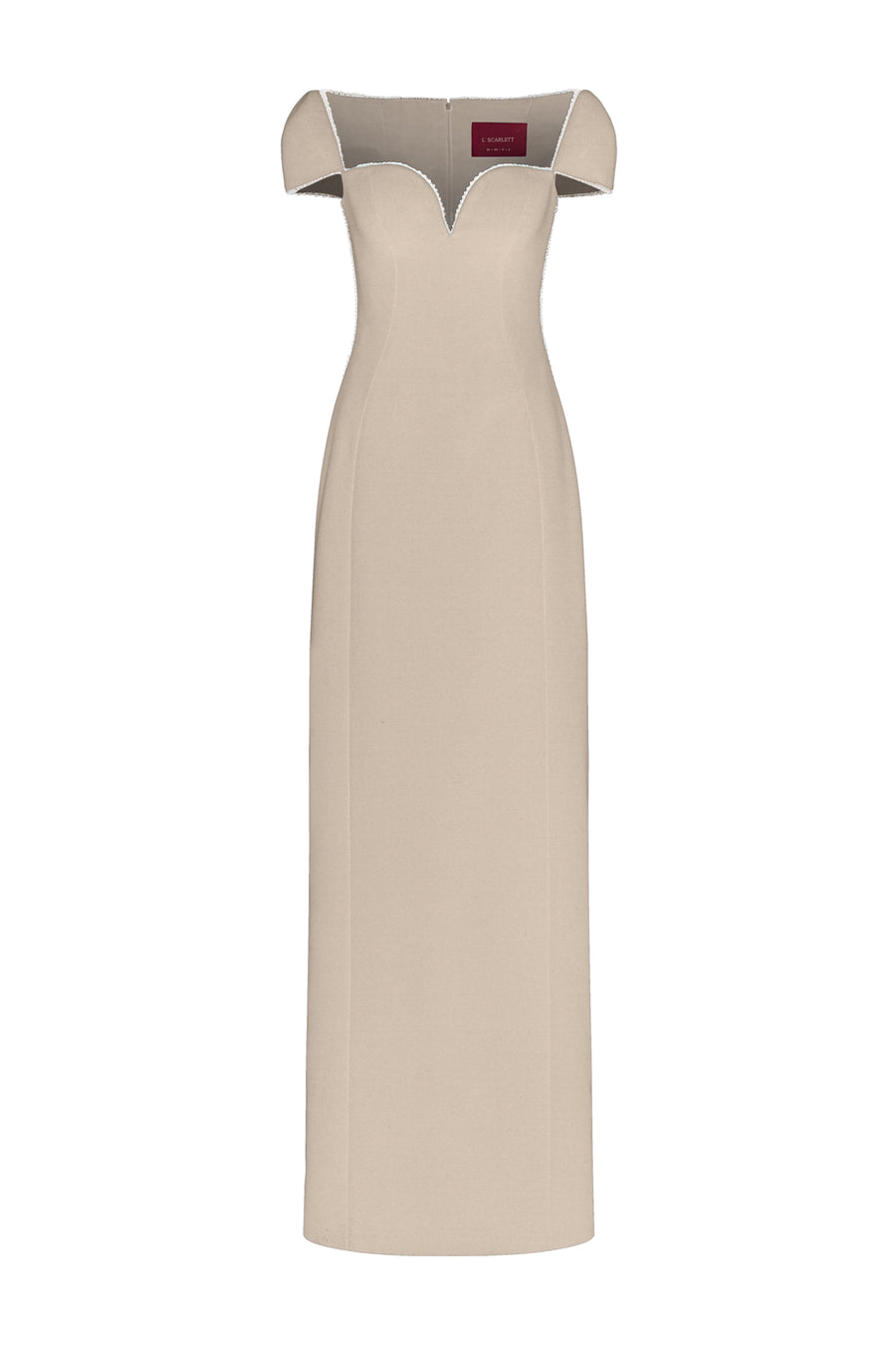 Aya Sweetheart Maxi Dress 12